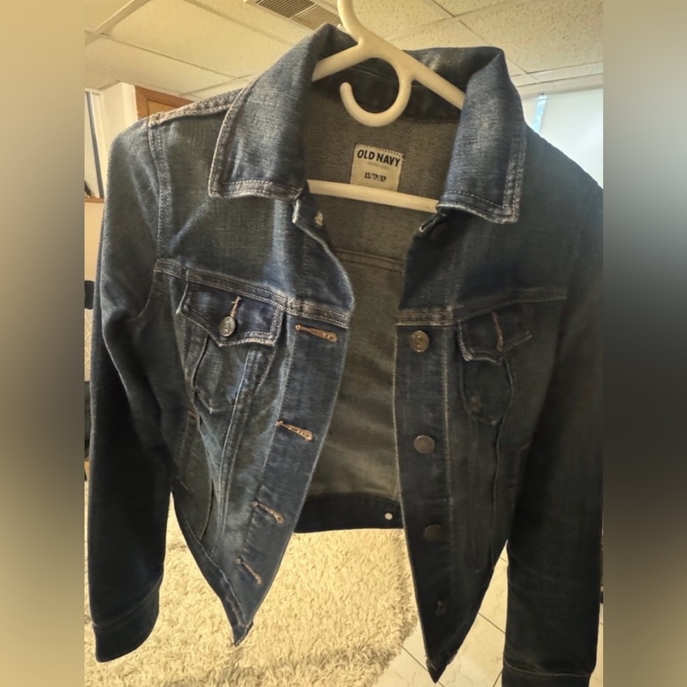 Old Navy Dark Wash Jean Jacket